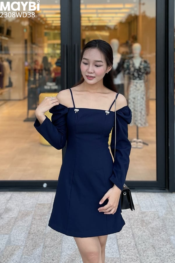 Đầm mini ôm bố thái