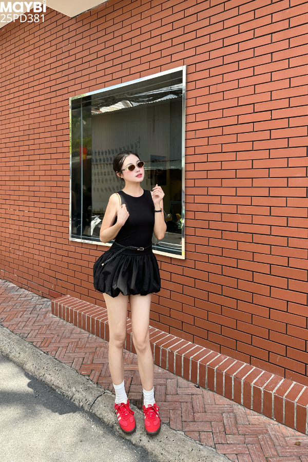 Đầm ôm bí sát nách dáng mini