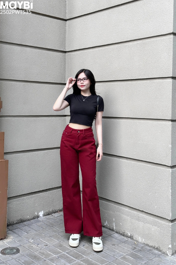 Áo thun ôm crop top tay ngắn