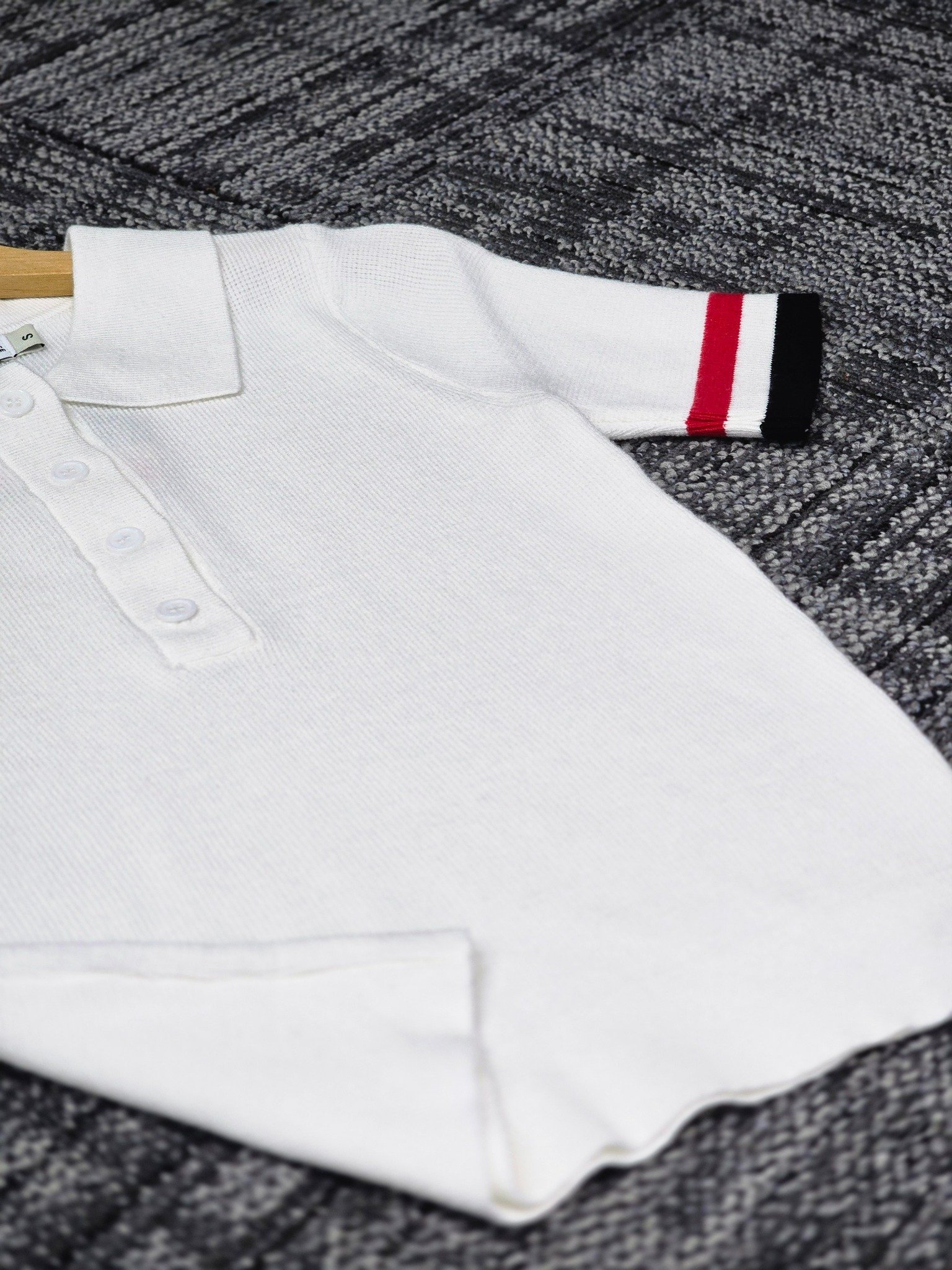 Áo polo form rộng ngắn tay