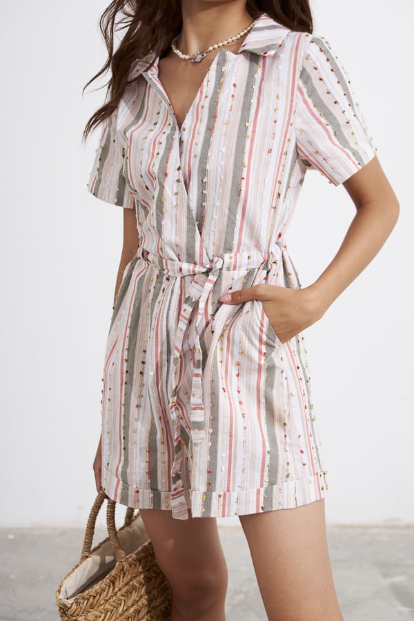 Jumsuit ngắn suông