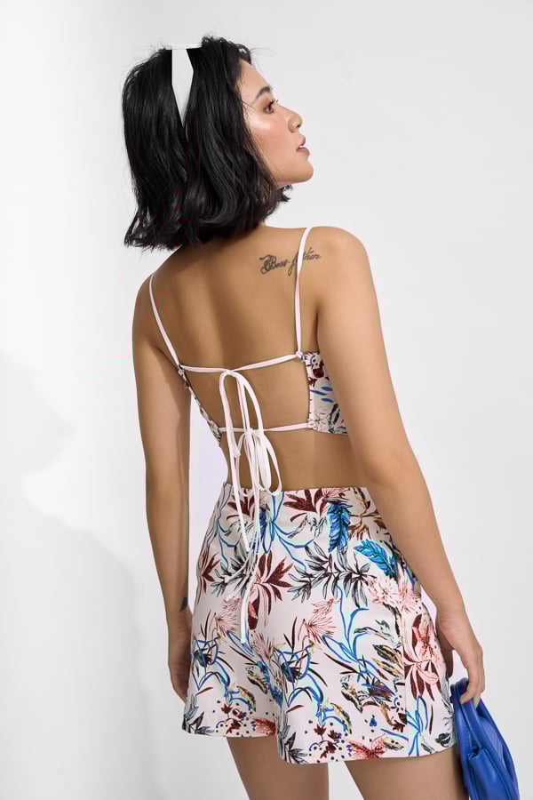 Quần short ticker in họa tiết