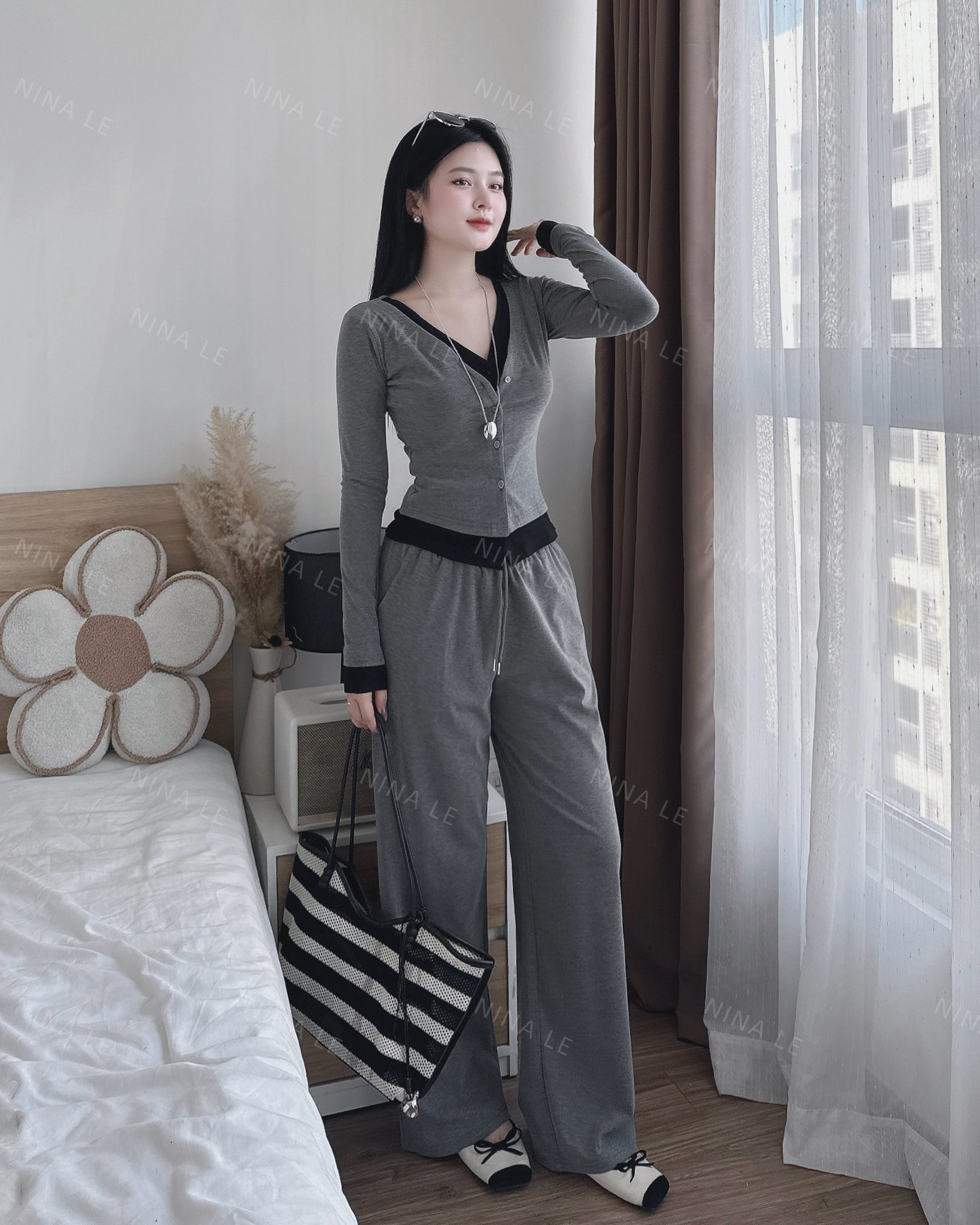 [CÓ SẴN] Set thun thể thao dài tay