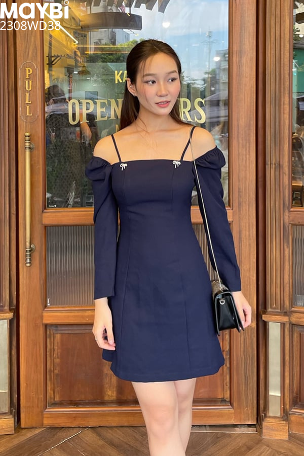 Đầm mini ôm bố thái