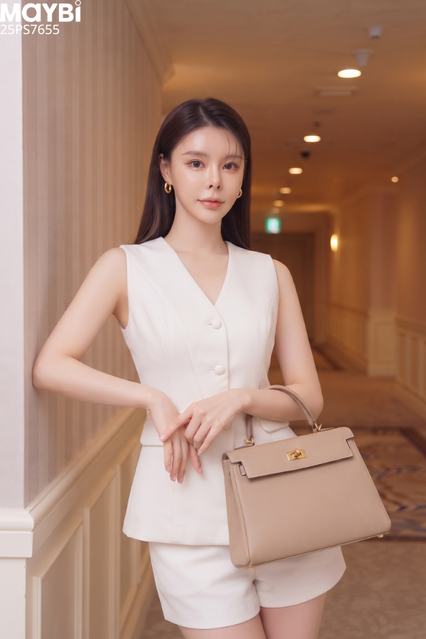 Set áo gile quần short