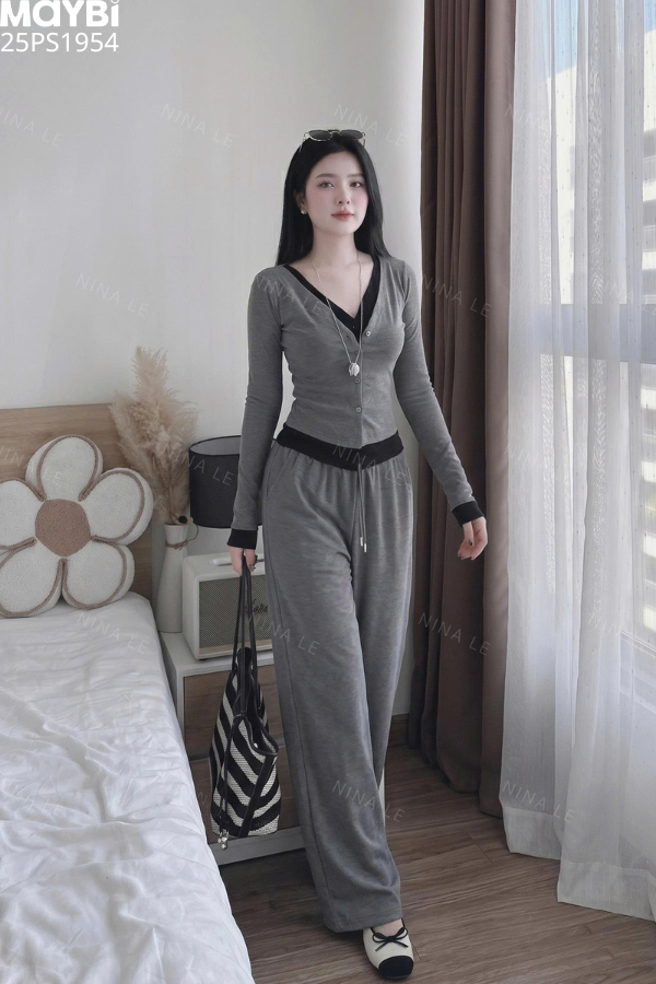 Set thun thể thao dài tay