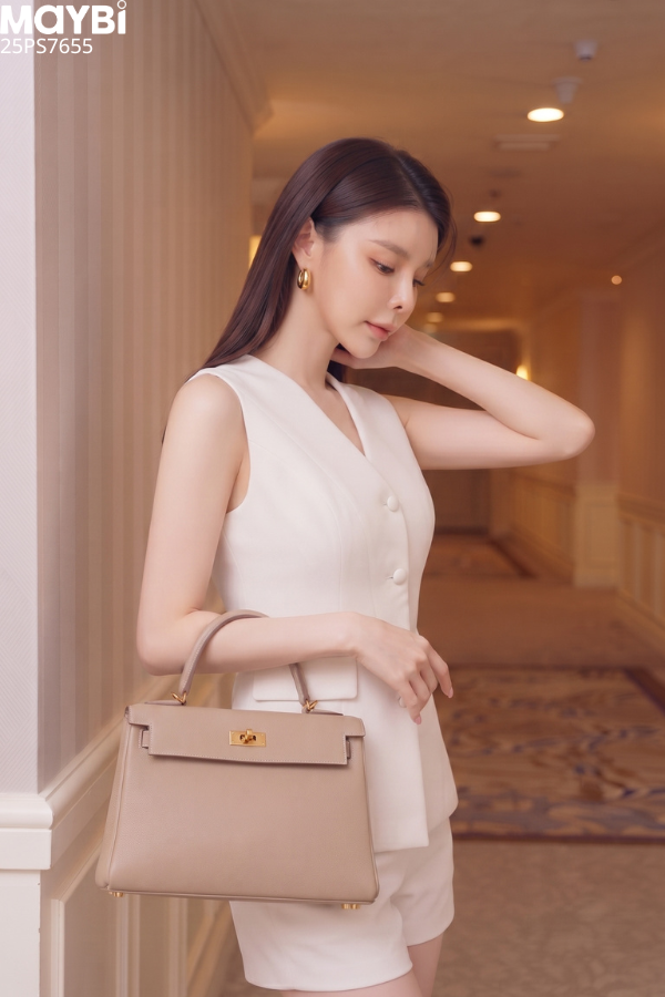 Set áo gile quần short