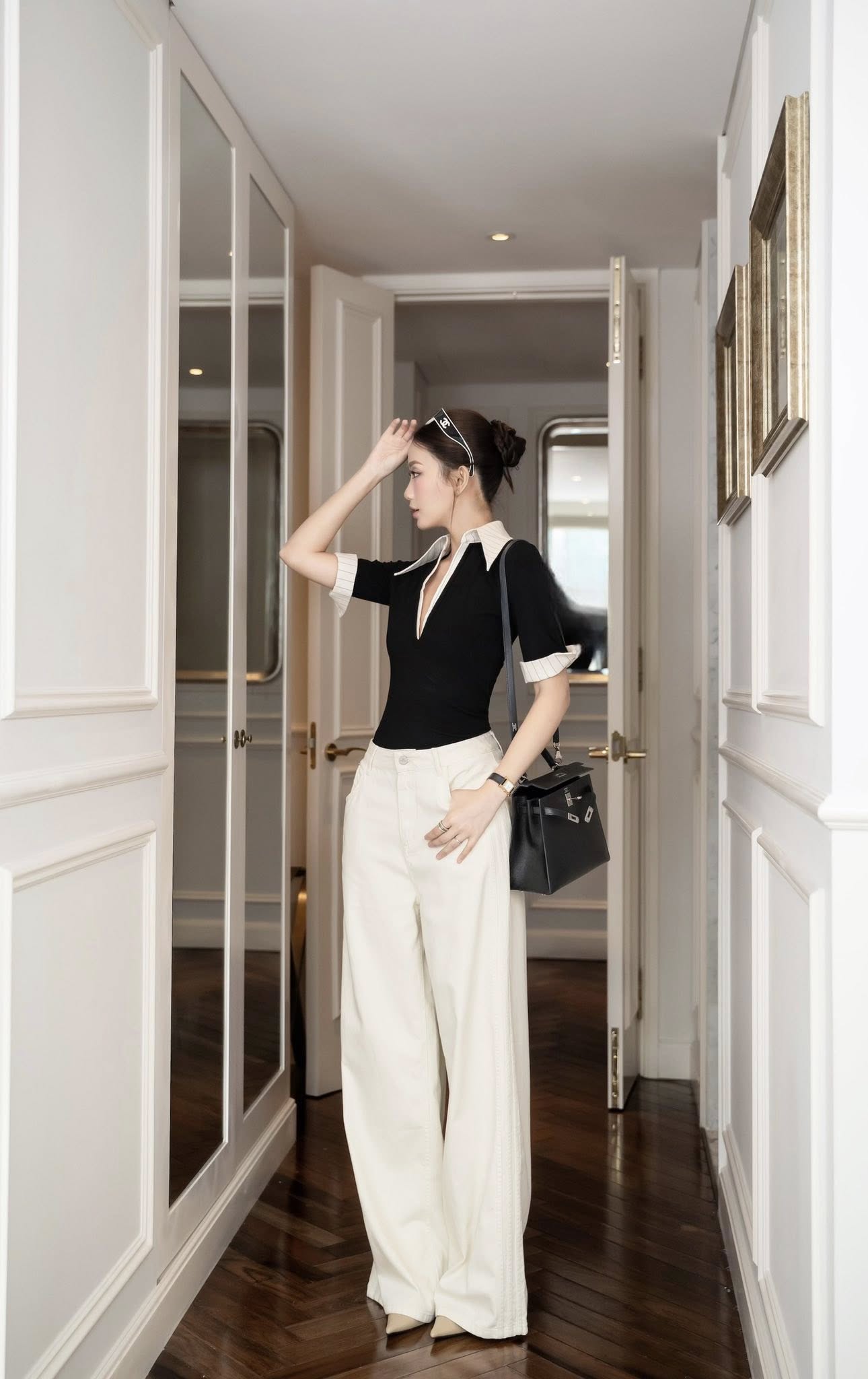 [CÓ SẴN] Áo polo phối kiểu quần kaki