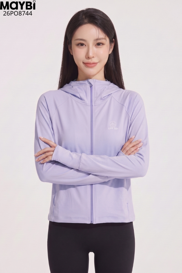 Áo Chống Nắng Iced Cool Form Suông Chống UV Có Mũ Daily
