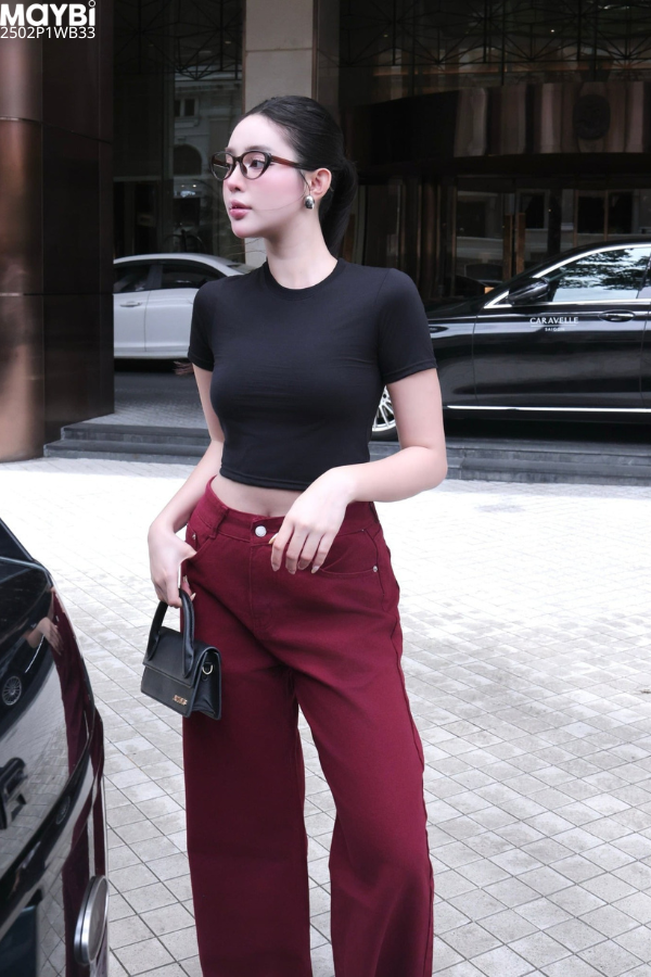 Quần kaki ống suông
