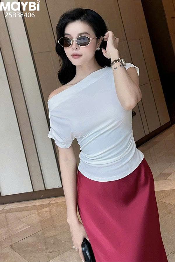 Chân váy đuôi cá lụa tô châu
