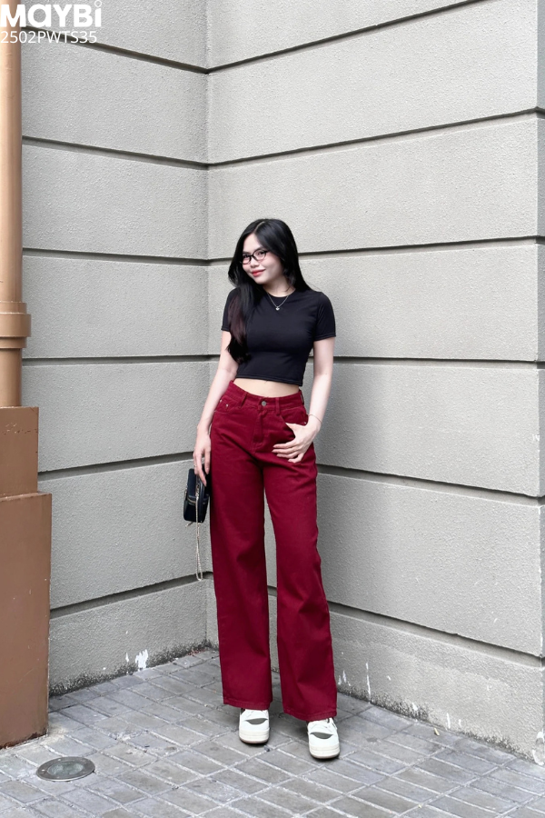 Áo thun ôm crop top tay ngắn