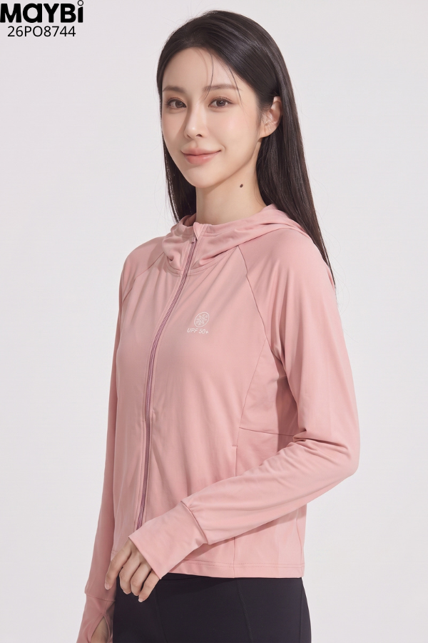 Áo Chống Nắng Iced Cool Form Suông Chống UV Có Mũ Daily
