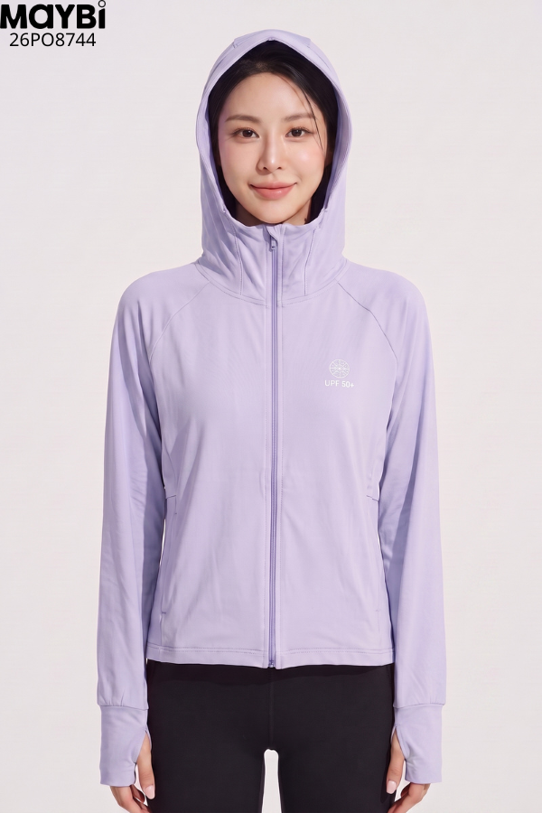Áo Chống Nắng Iced Cool Form Suông Chống UV Có Mũ Daily