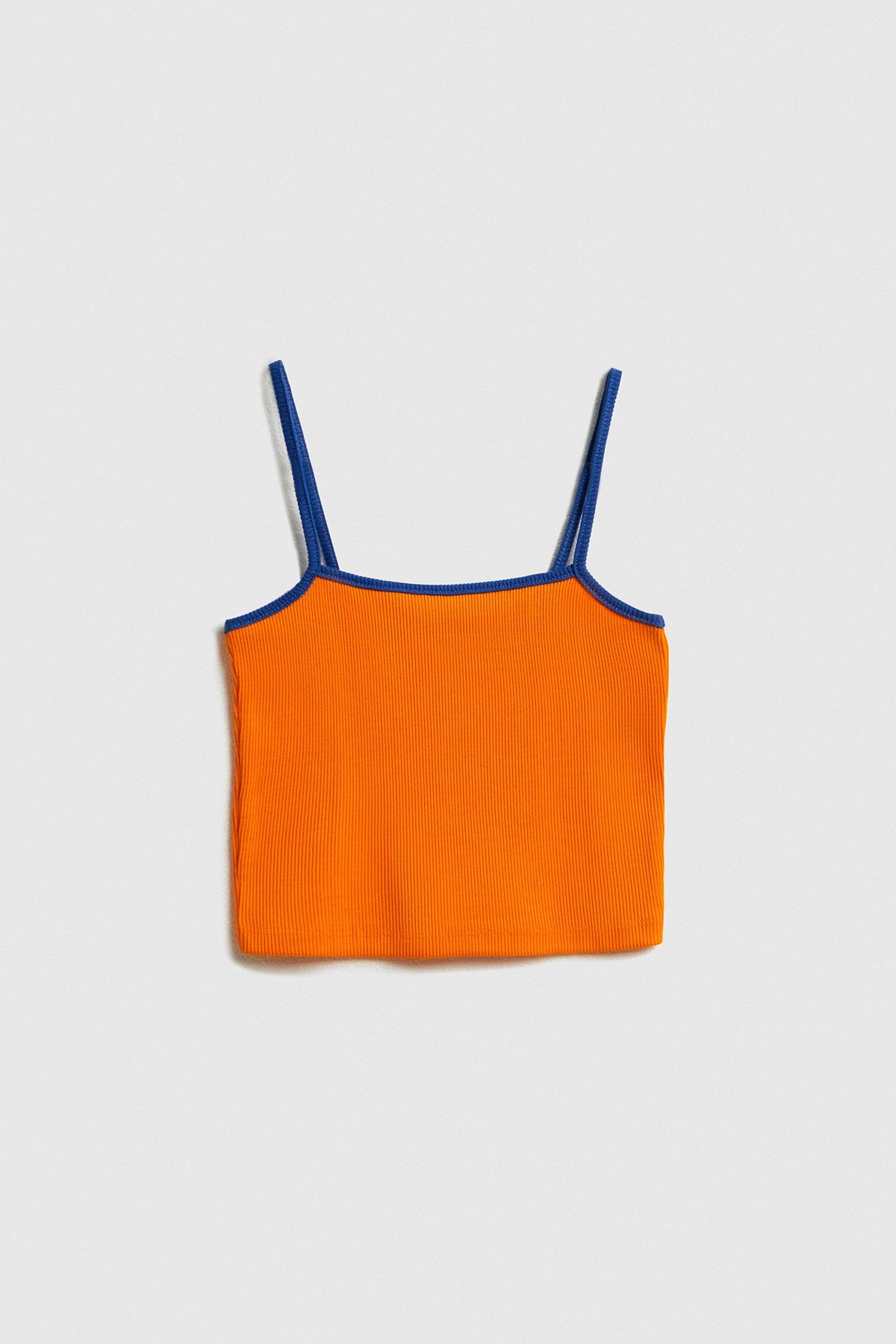 Áo croptop ôm thun gân 2 dây