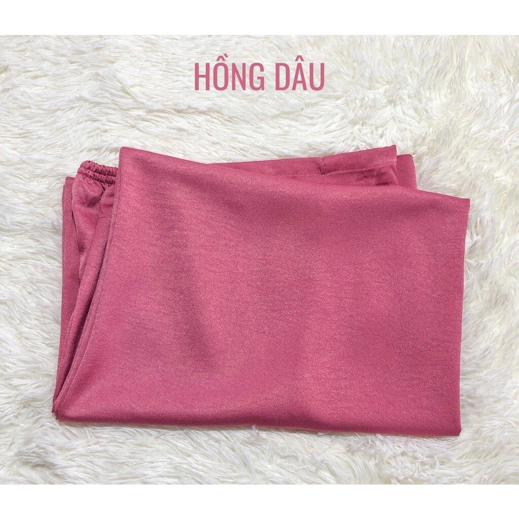 Quần áo dài suông lụa tây thi