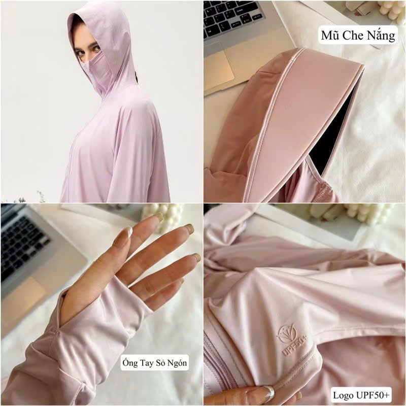 Áo khoác chống nắng thun lạnh cánh dơi tay dài